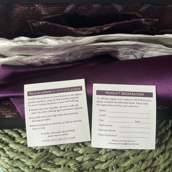 NWOT KOTUR Evening Clutch - Picture 8 of 16